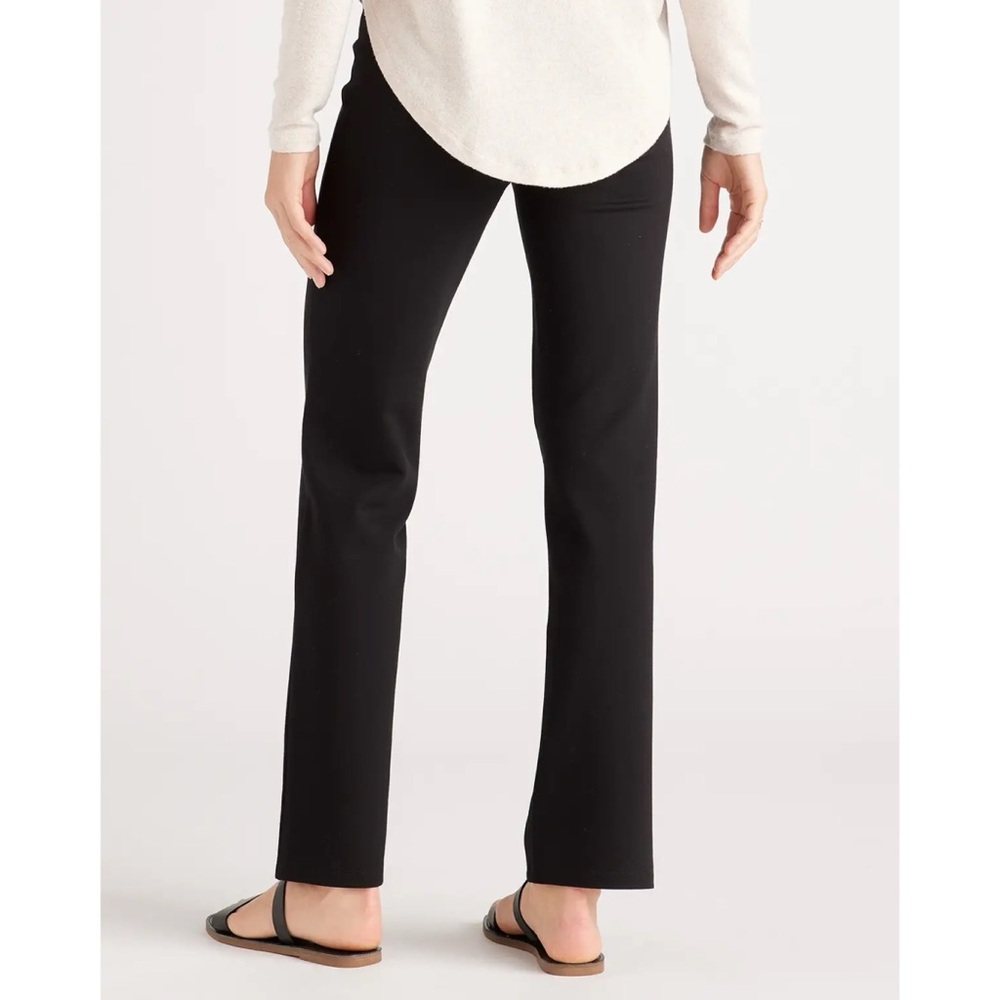 Quince Black Straight-Leg Pants - Picture 3 of 12